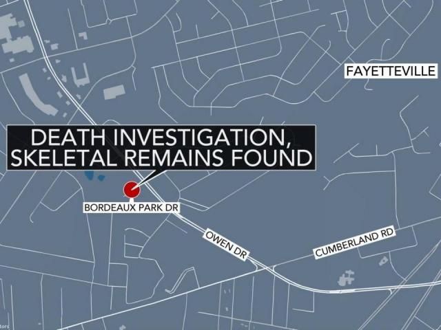 Skeletal Remains Found In Fayetteville Police Investigating As Homicide