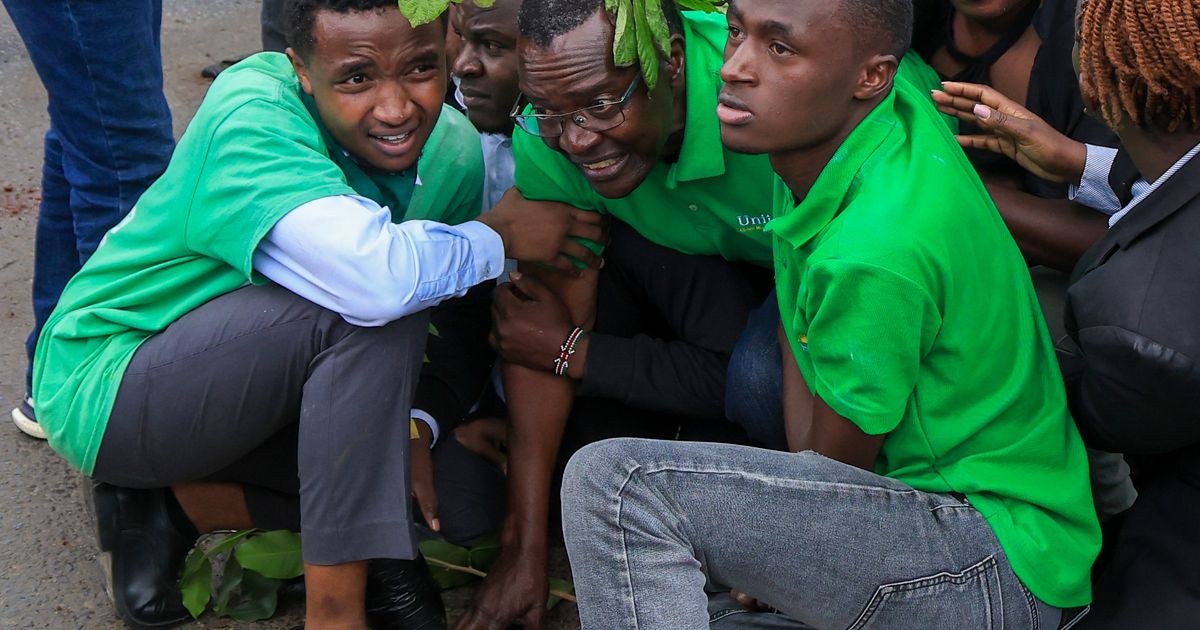 Kenya's former chief justice David Maraga arrested during park construction protest