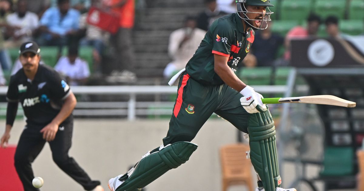 Bangladesh set Pakistan 268 to win after Shanto hits 87 :: WRAL.com