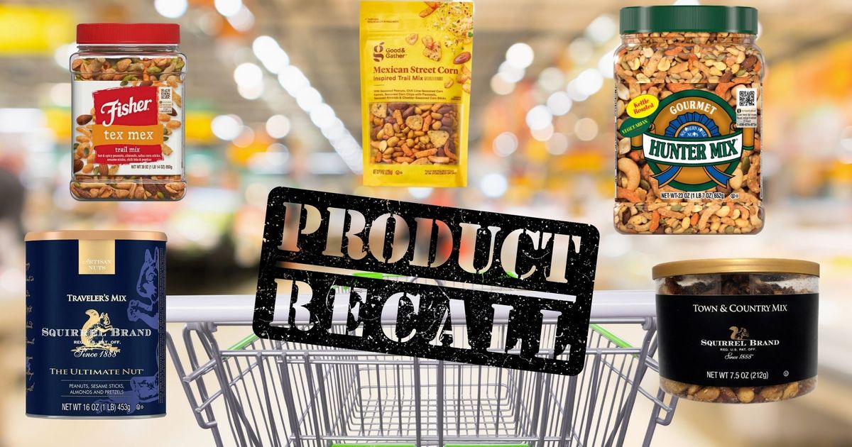 Snack mix products sold at Target recalled over salmonella concerns