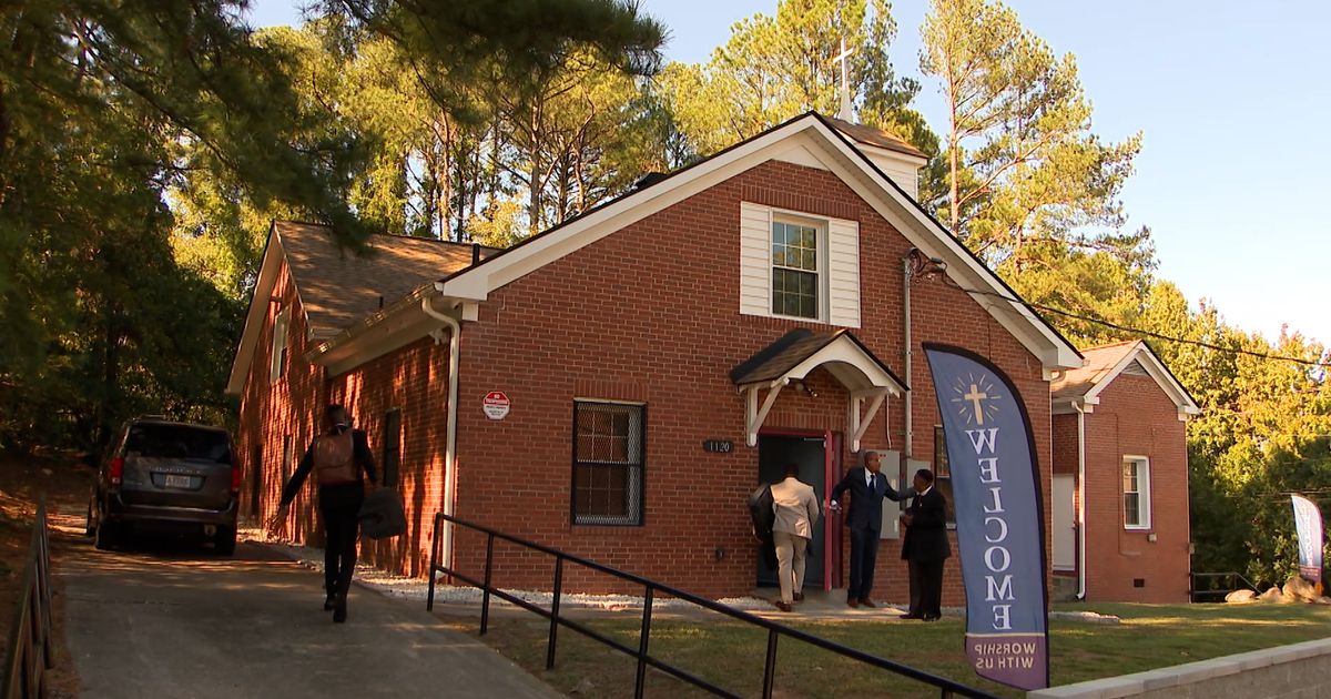 Nearly 3 years after devastating fire, Durham church reopens its doors