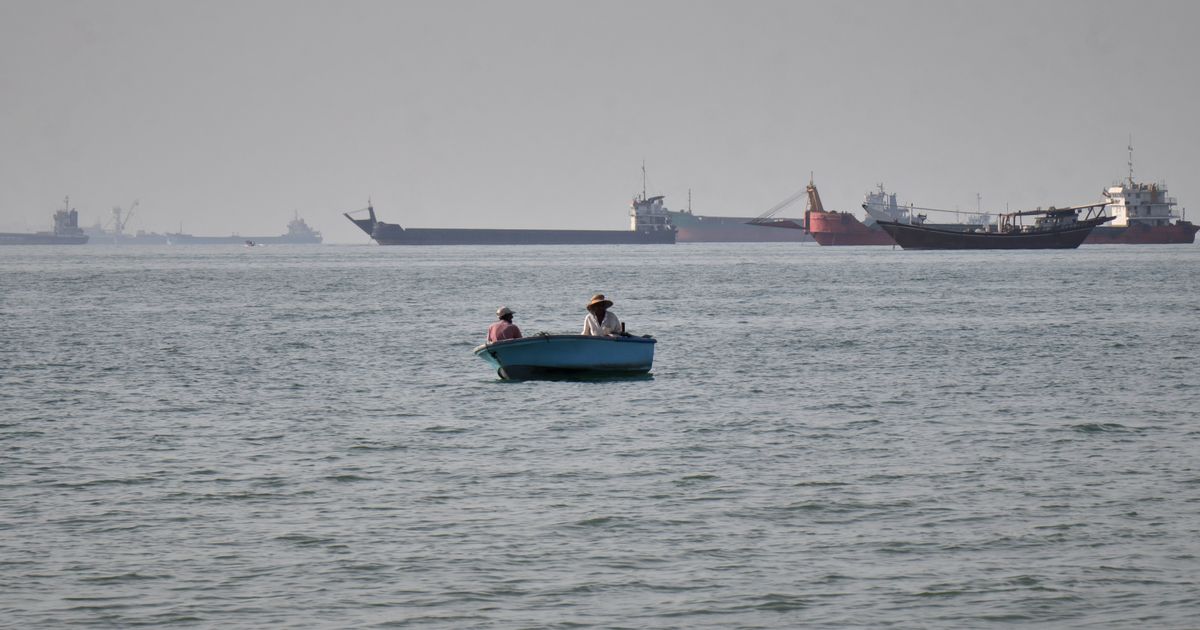 Ship is reported seized off the coast of the UAE and is heading toward Iran