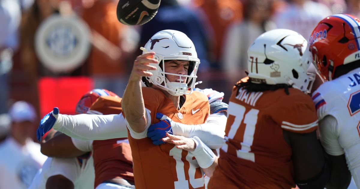 Texas goes from No. 1 to two-game skid and coach says 'Everything needs to be evaluated'