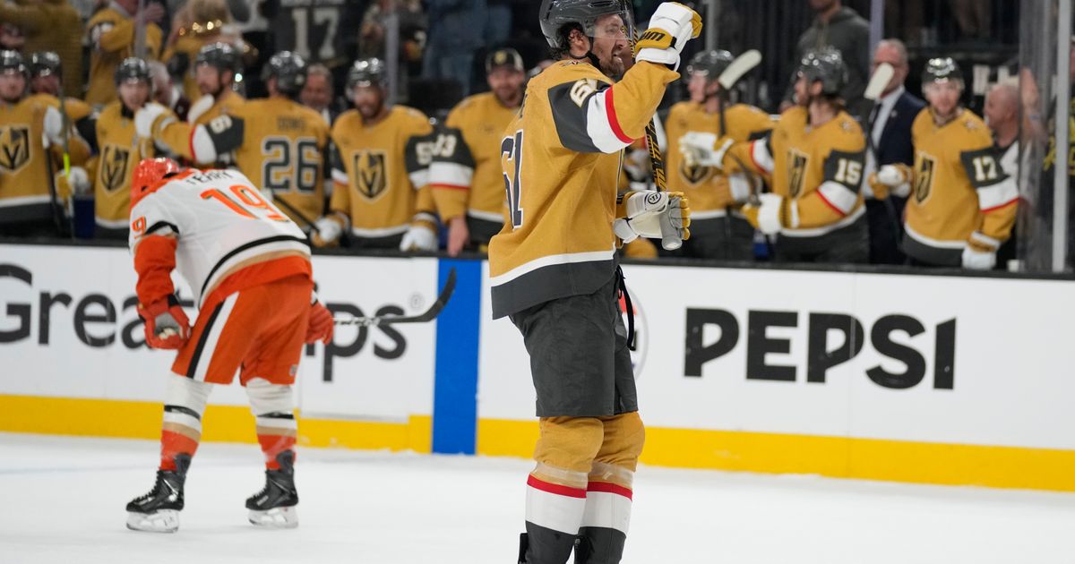 Barbashev scores late on disputed goal as the Golden Knights beat the ...