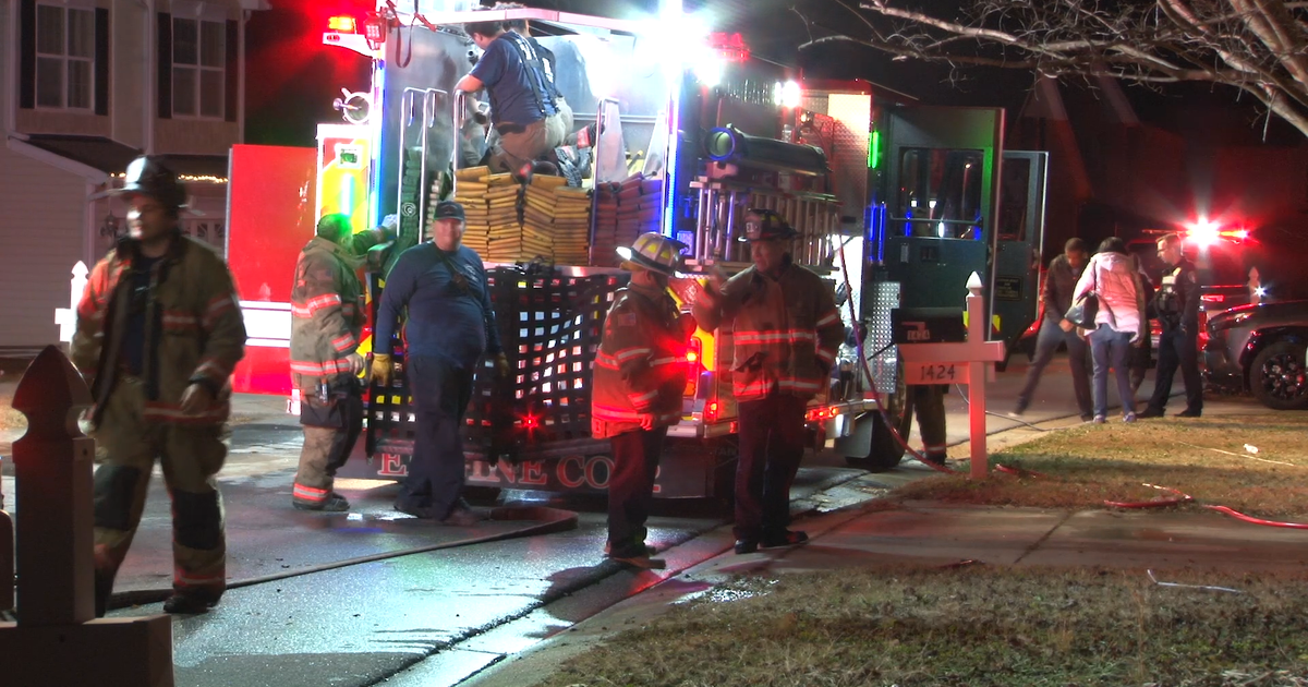 Firefighters respond to house fire in Fuquay-Varina, unclear if anyone was injured