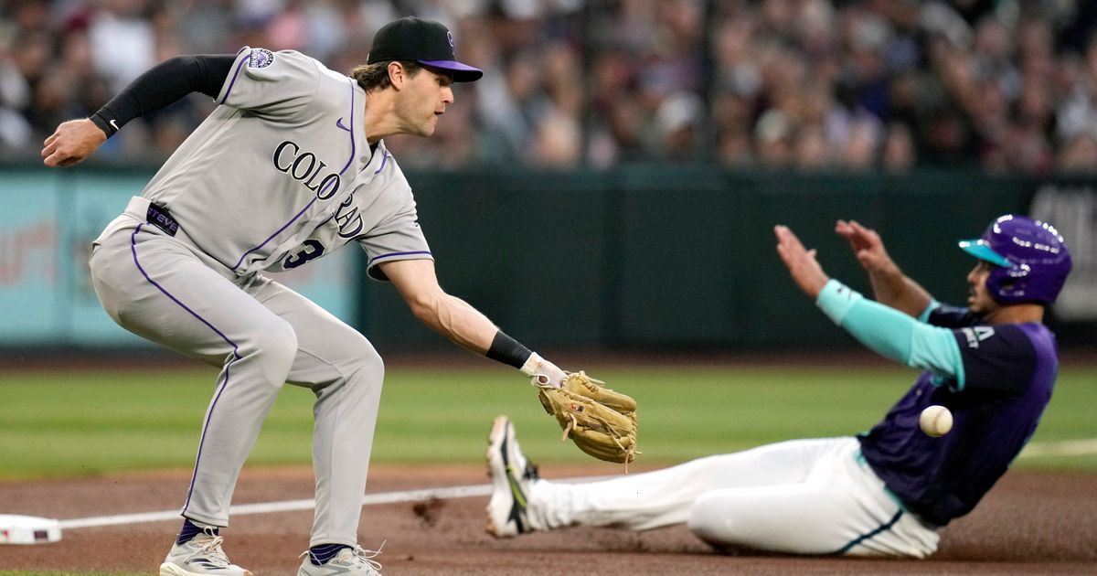 Stevens, Rumfield help Rockies rally past Diamondbacks for a 3-2 win