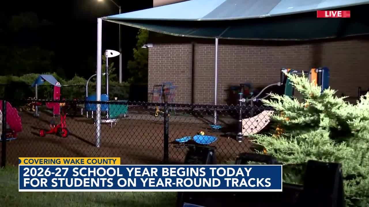 First day for year-round schools: new safety protocols in place for Wake County