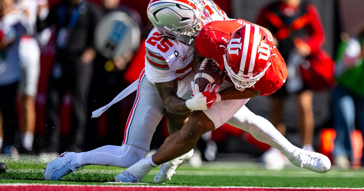 No. 4 Ohio State holds off No. 5 Indiana for 19-15 victory but loses QB Julian Sayin to injury