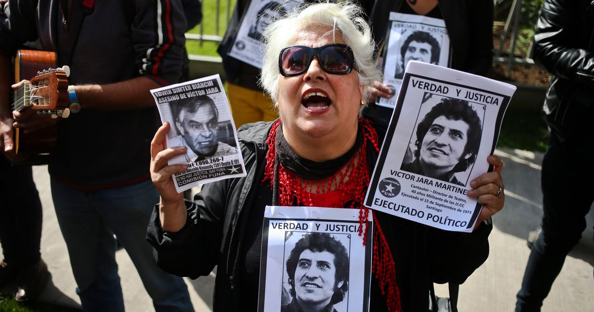A fugitive colonel is finally jailed in Chilean Víctor Jara's murder case, decades after the crime