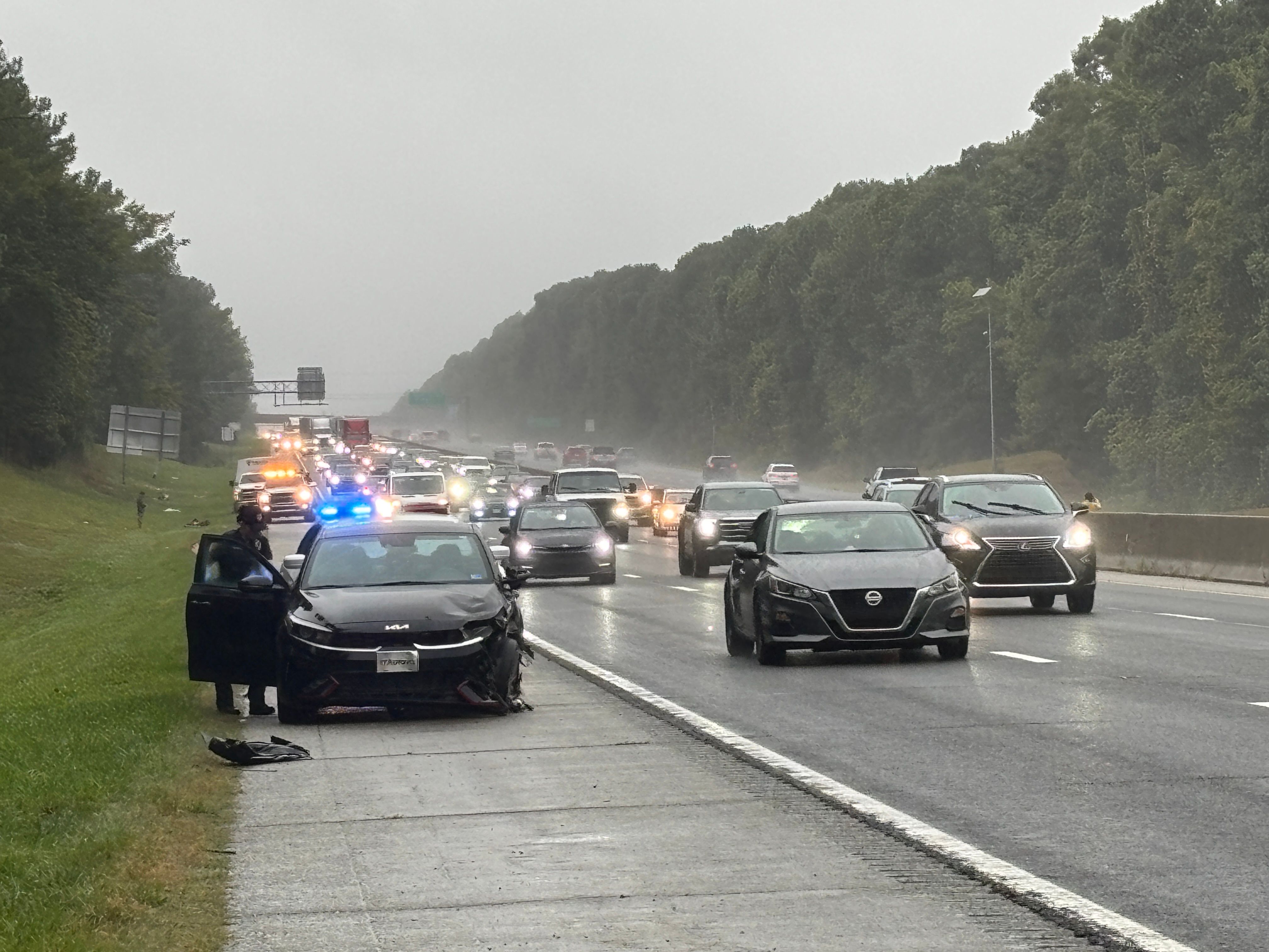 Crash on I-40E in Durham causing traffic delays :: WRAL.com