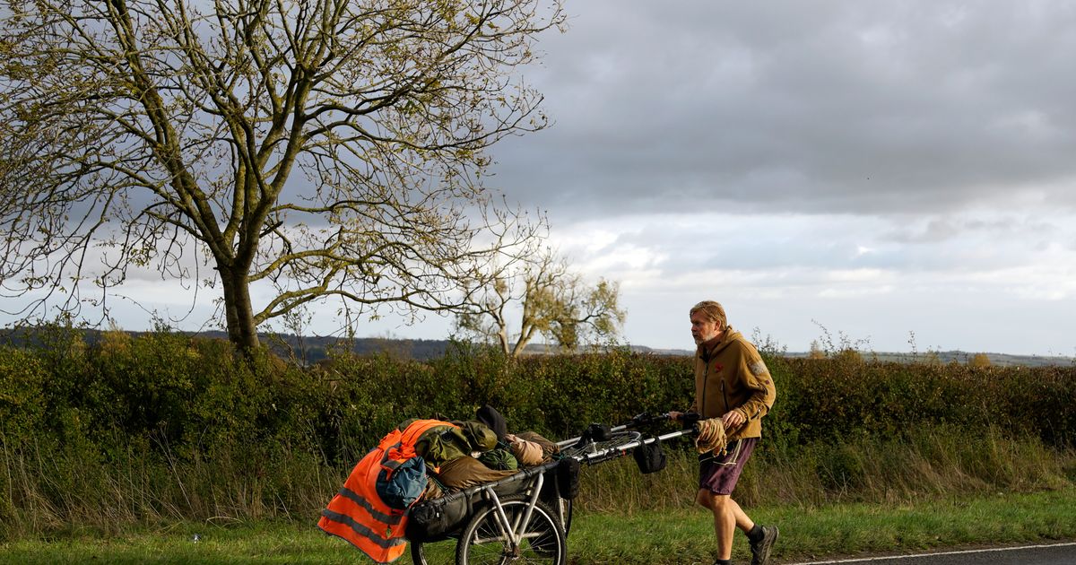 In 28 years of walking, Karl Bushby has overcome jungle, desert and red tape. Now he's nearly home