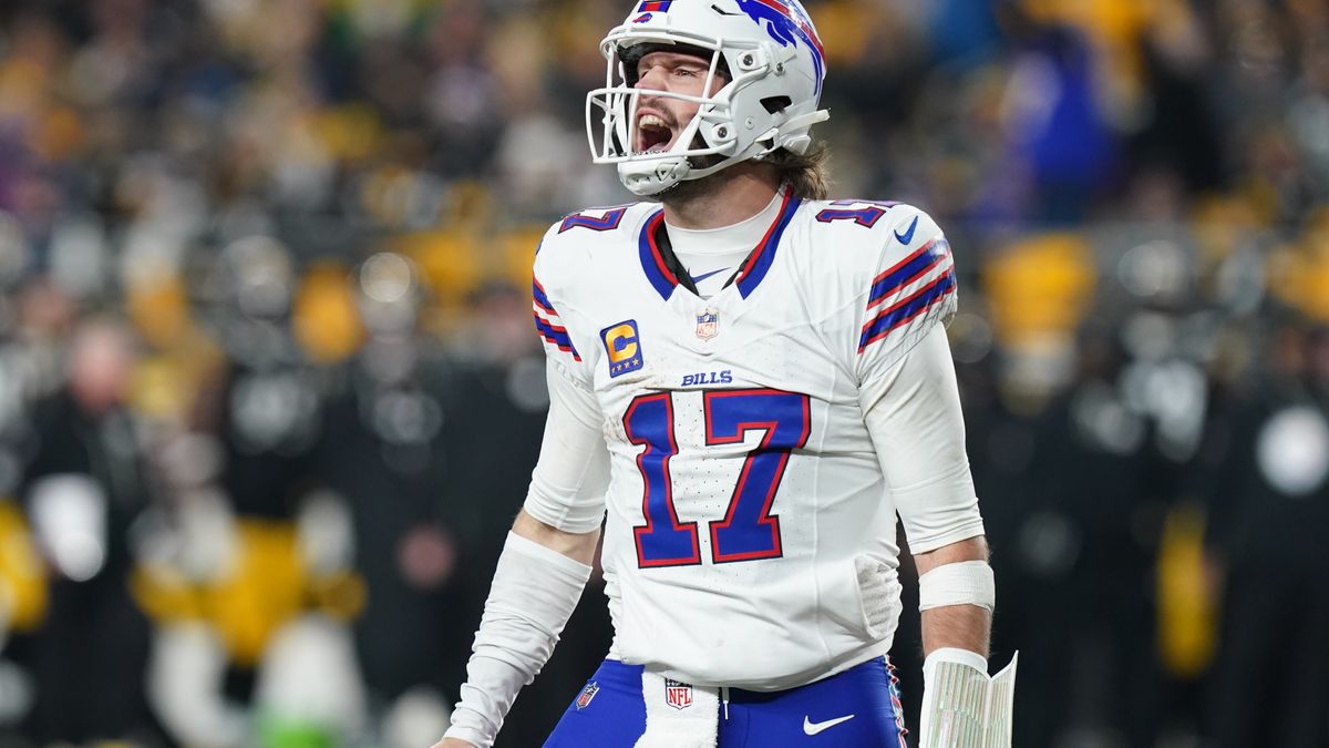 Josh Allen sets career mark for rushing TDs by a QB as the Bills mash the reeling Steelers 26-7 :: WRAL.com