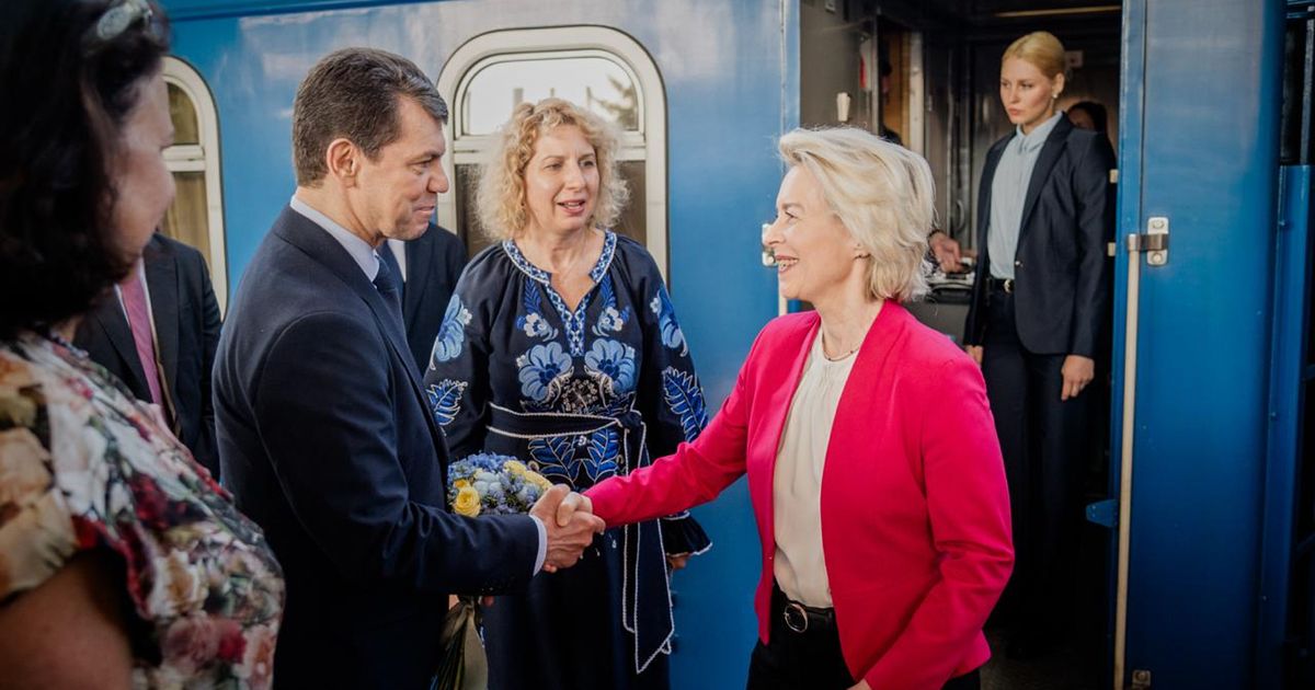 Top EU official visits Ukraine and pledges continued support against Russia's invasion