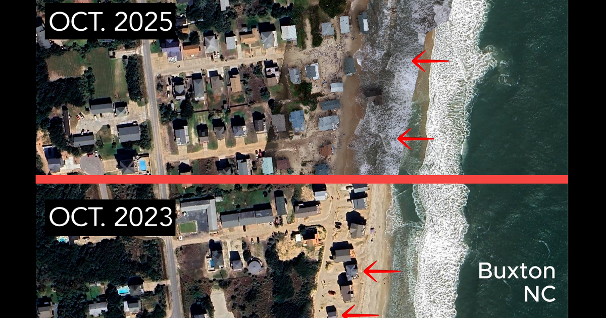 800 dump trucks of sand gone: A new look at North Carolina's vanishing coast