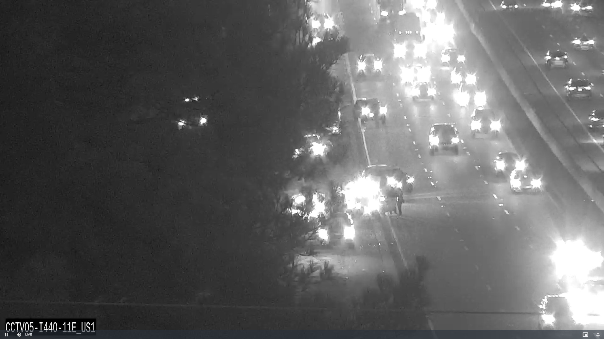 RPD: Driver cited after hitting stopped police cruiser, causing traffic troubles on I-440