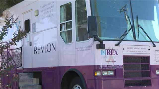 UNC Rex Mobile Mammography brings life-saving screenings to Louisburg residents
