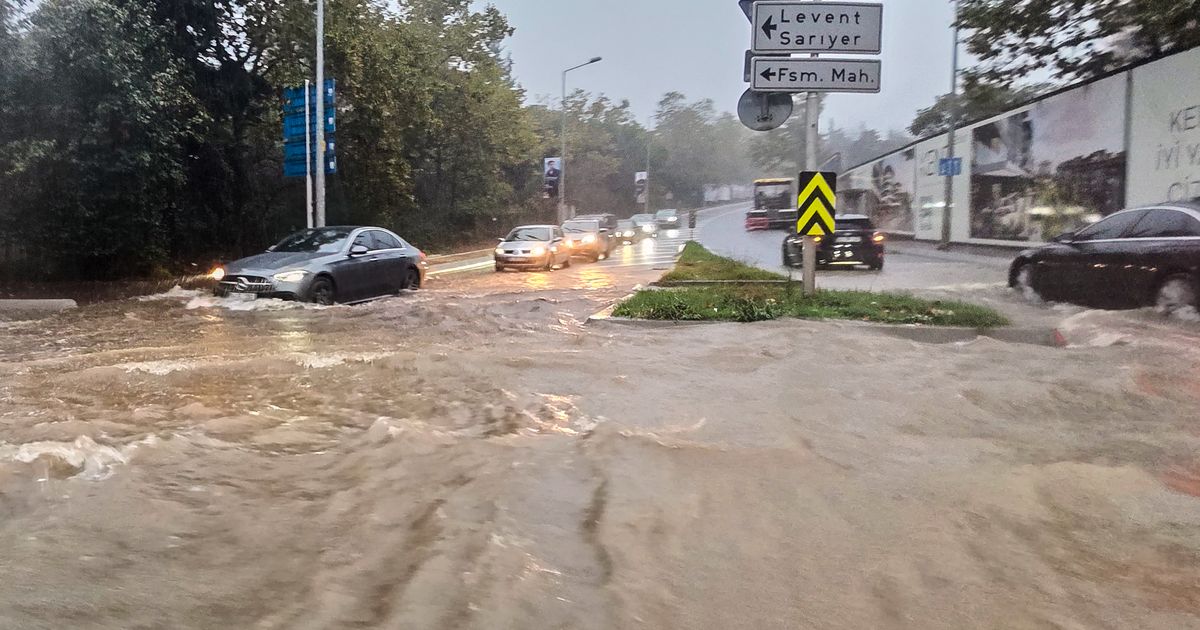 Heavy rain shuts down Istanbul, causing flooding and 3 deaths