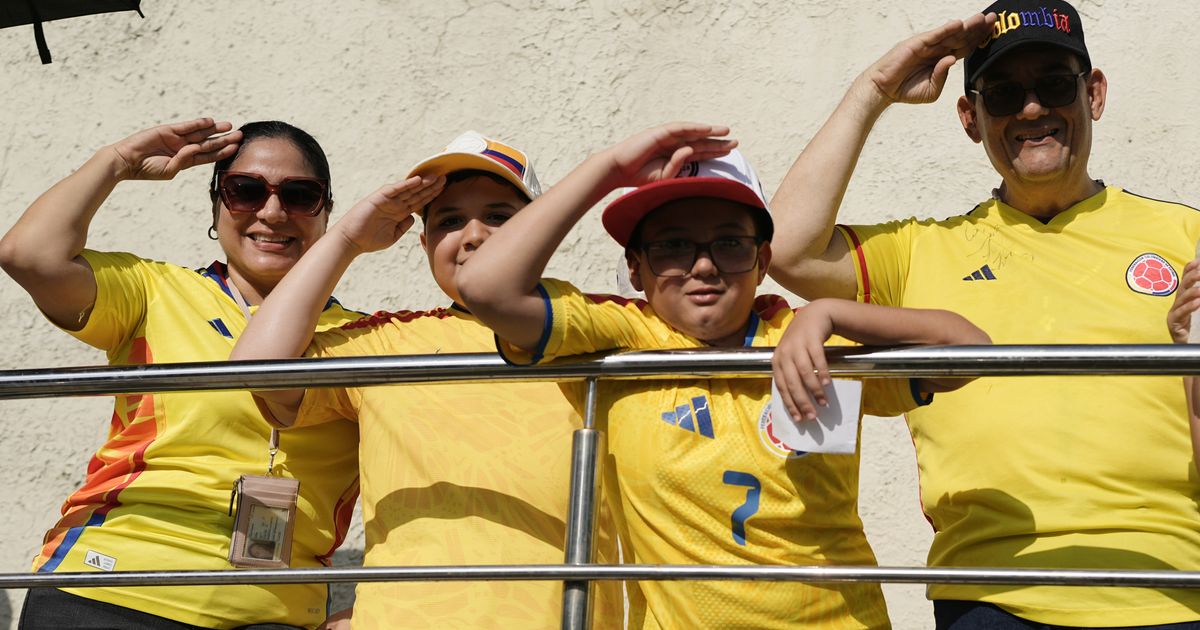 Colombia's soccer jersey isn't just about sports. It's become a symbol of political division