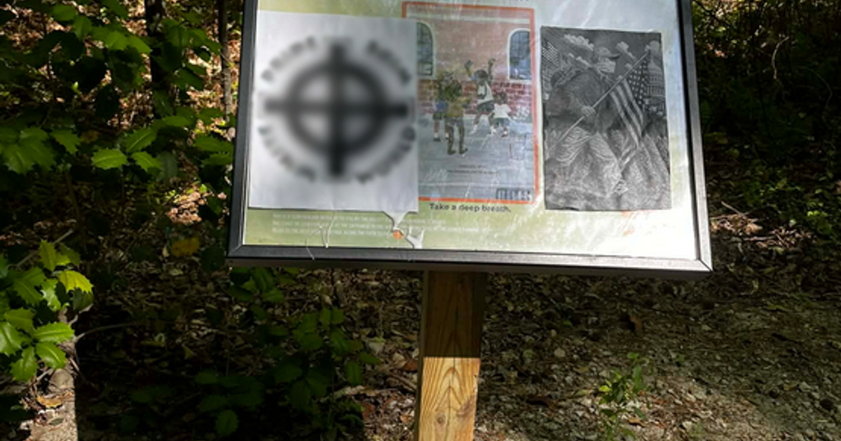 White supremacist and neo-Nazi signs found at Clayton Park