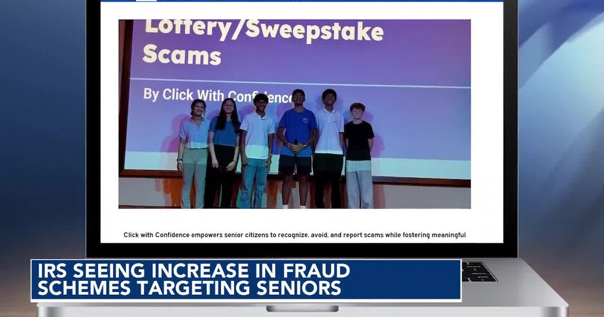 Cary teens help seniors avoid scams as IRS sees rise in elder fraud; one victim lost $4 million from retirement account