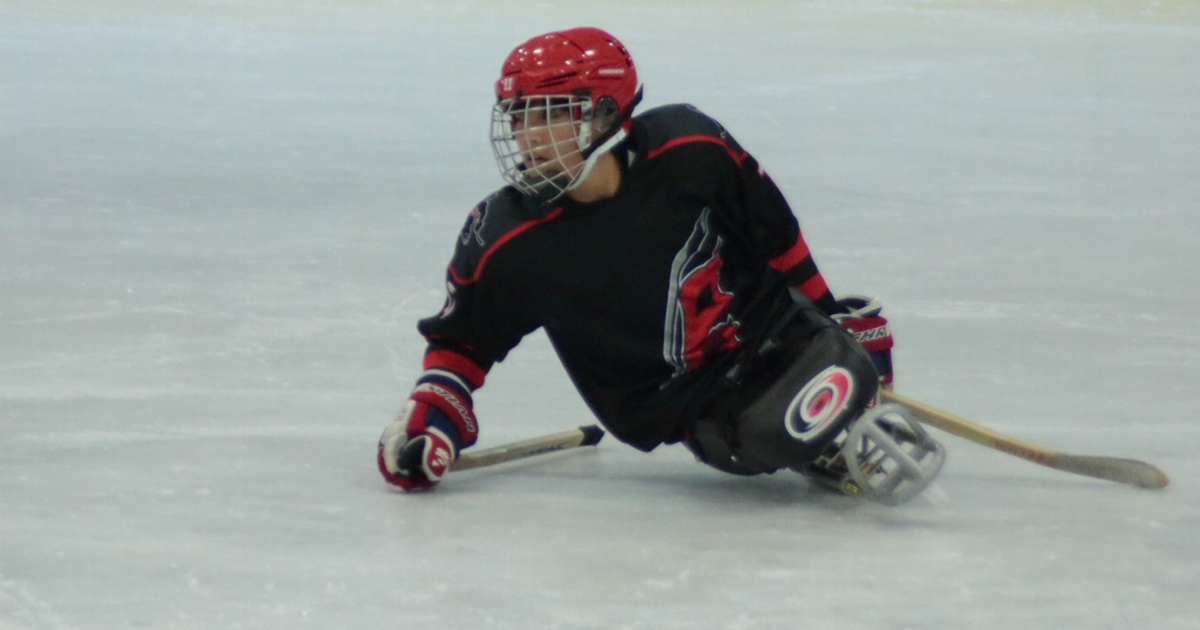 Hurricanes sled hockey sends off local teen, headed to Italy for Paralympics