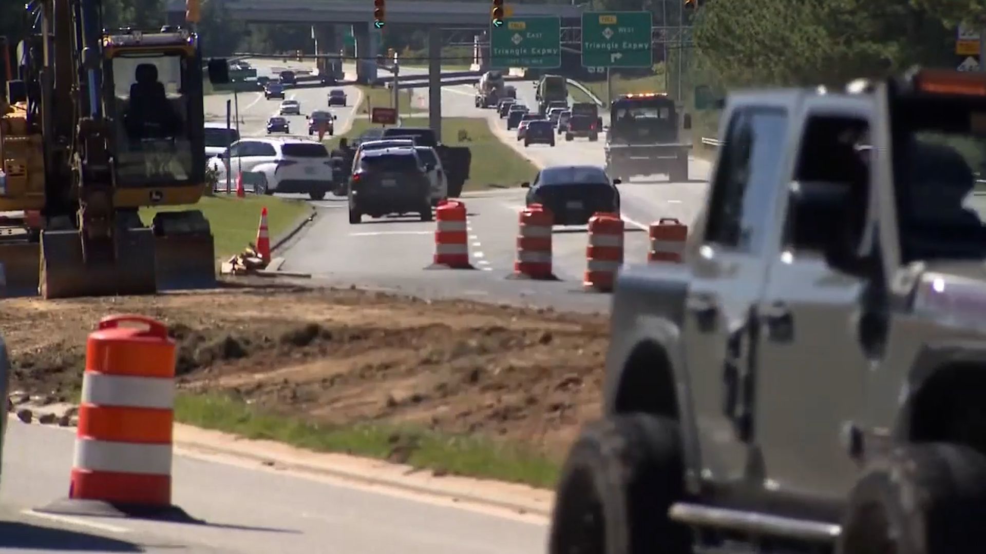 wral.com - Flynn Snyder, WRAL reporter - More roadwork coming to NC-55 in Wake County as development construction ramps up