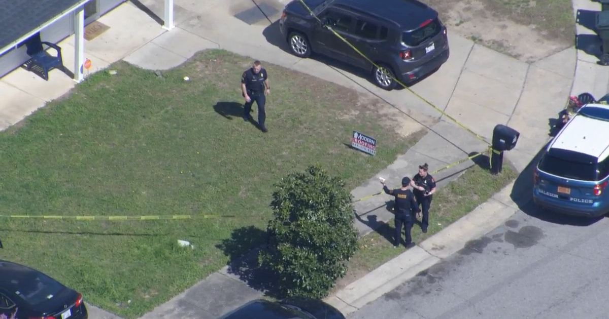 Large police presence surrounds southeast Raleigh home