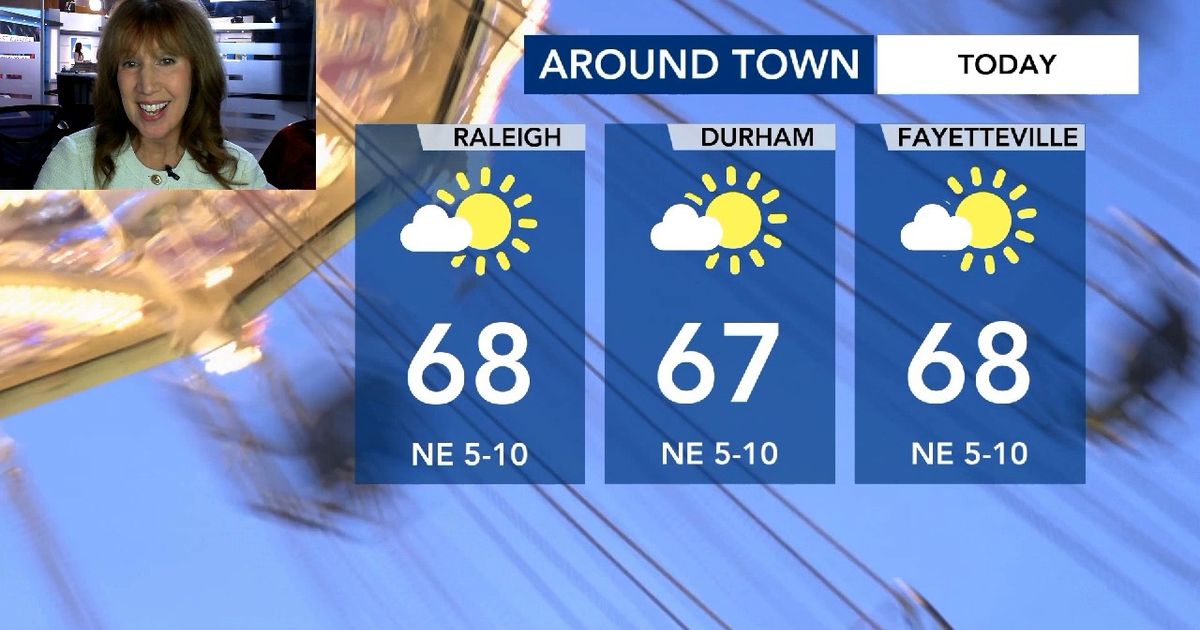 Fall weather is here to stay; we won't see 60s until noon