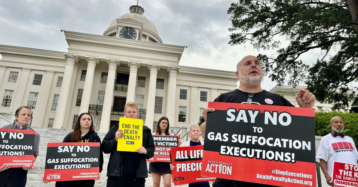 Federal judge upholds constitutionality of nitrogen gas executions