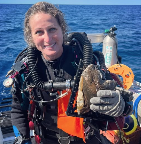 Woman finds prehistoric megalodon tooth in dive off N.C. coast