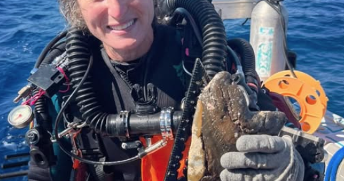 Woman finds centuries-old megalodon tooth in dive off N.C. coast