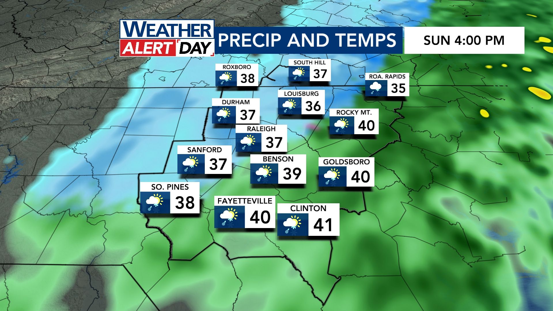 Chance of snow: Timing of rain, brief snow mix in NC on Sunday :: WRAL.com