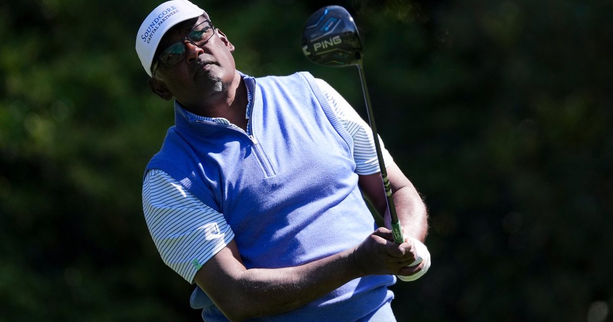 Vijay Singh wins on PGA Tour Champions at age 63