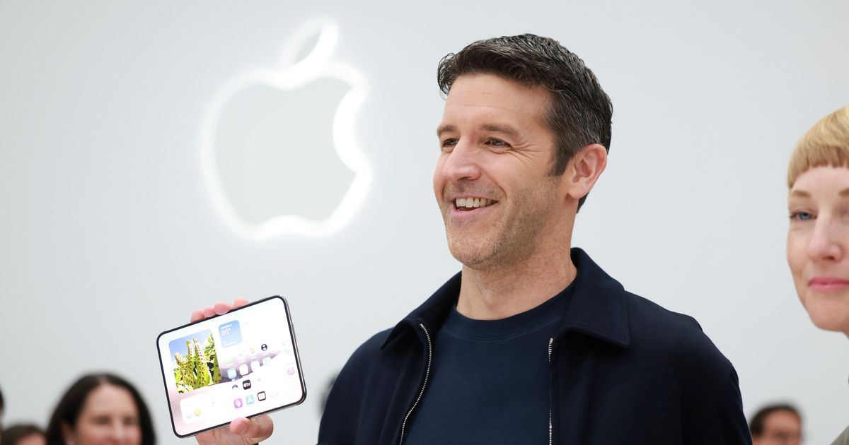 Apple unveils a foldable phone that costs $1,999