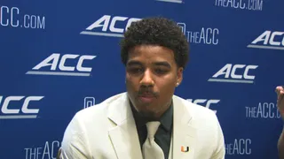 Miami QB Darian Mensah on his decision to leave Duke after winning ACC title