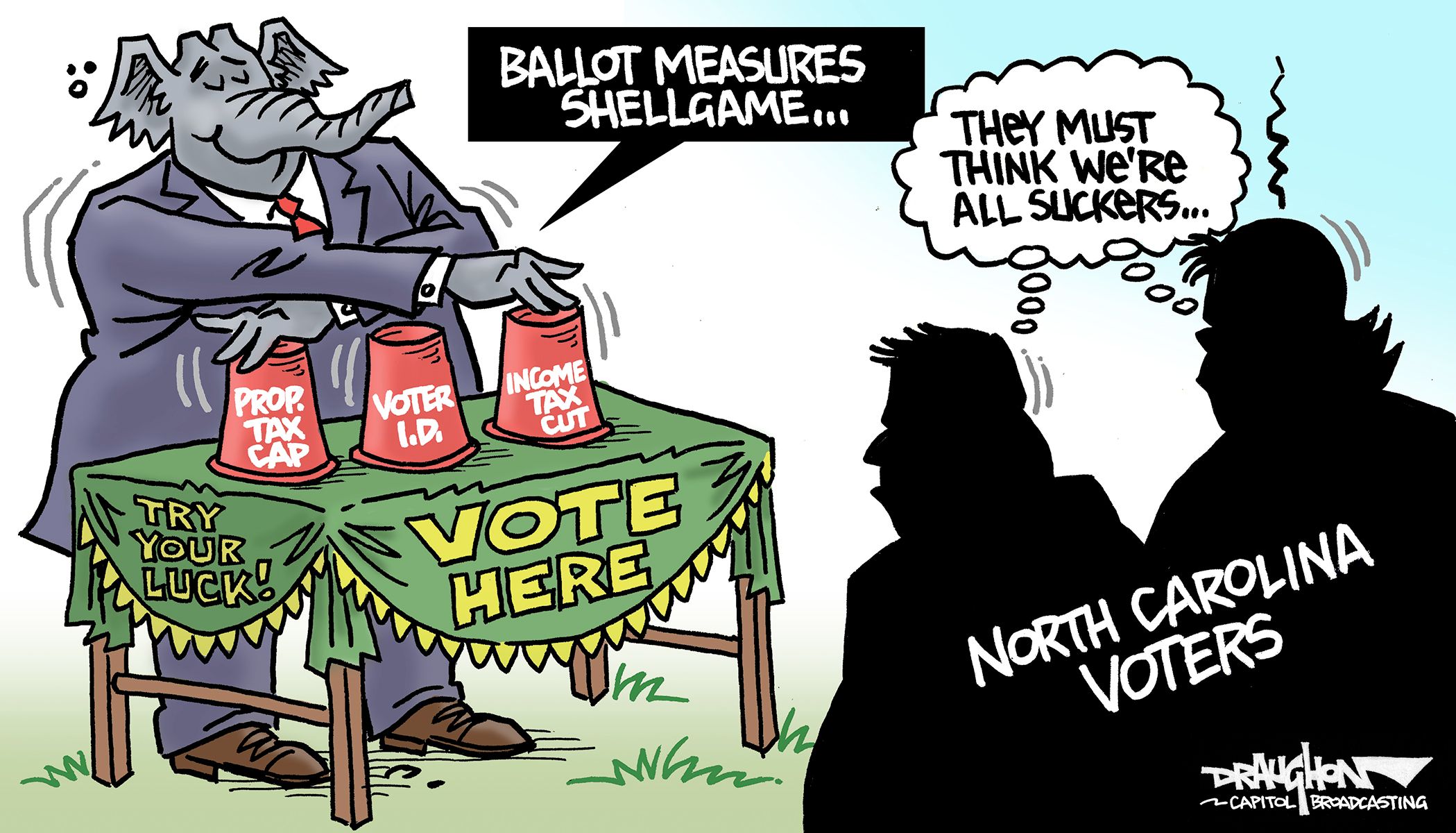 DRAUGHON DRAWS: Surf's up! Go out and make some waves with your vote!