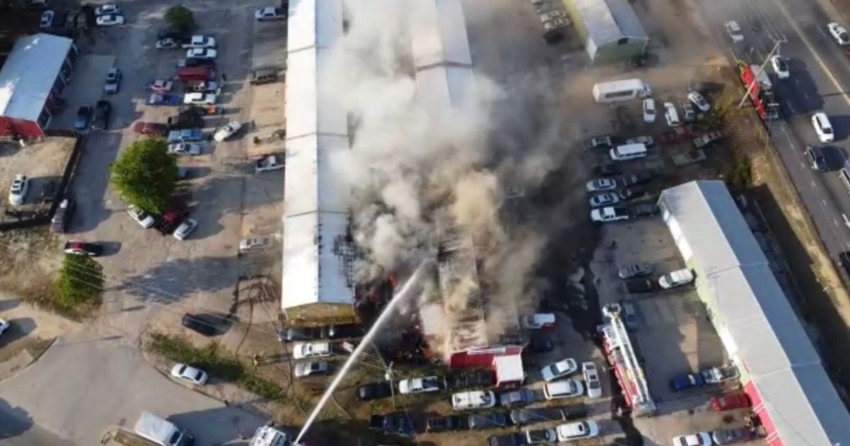 Two buildings damaged in Hope Mills truck fire, firefighters say