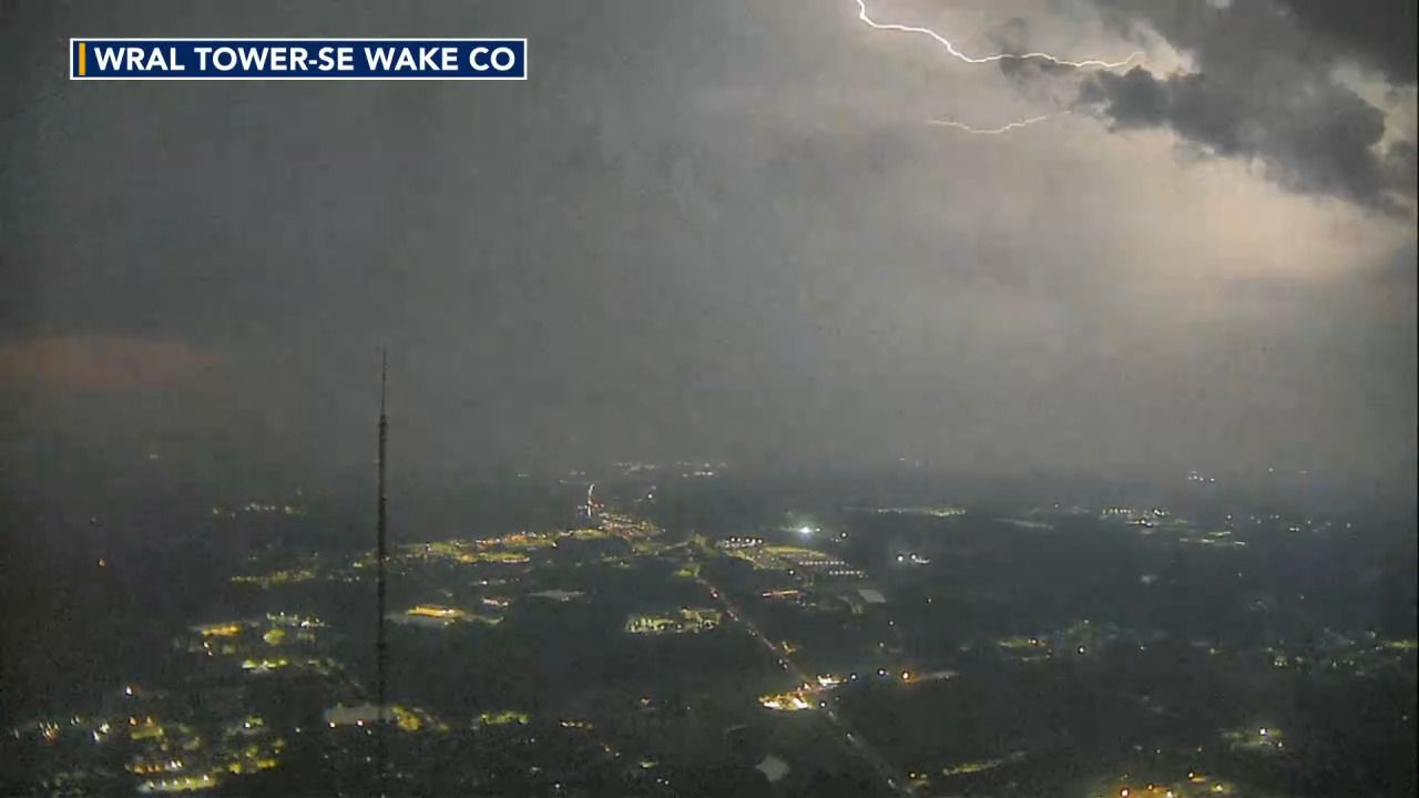 Intense storms cancel Bob Dylan concert at Red Hat Amphitheater , thousands lose power