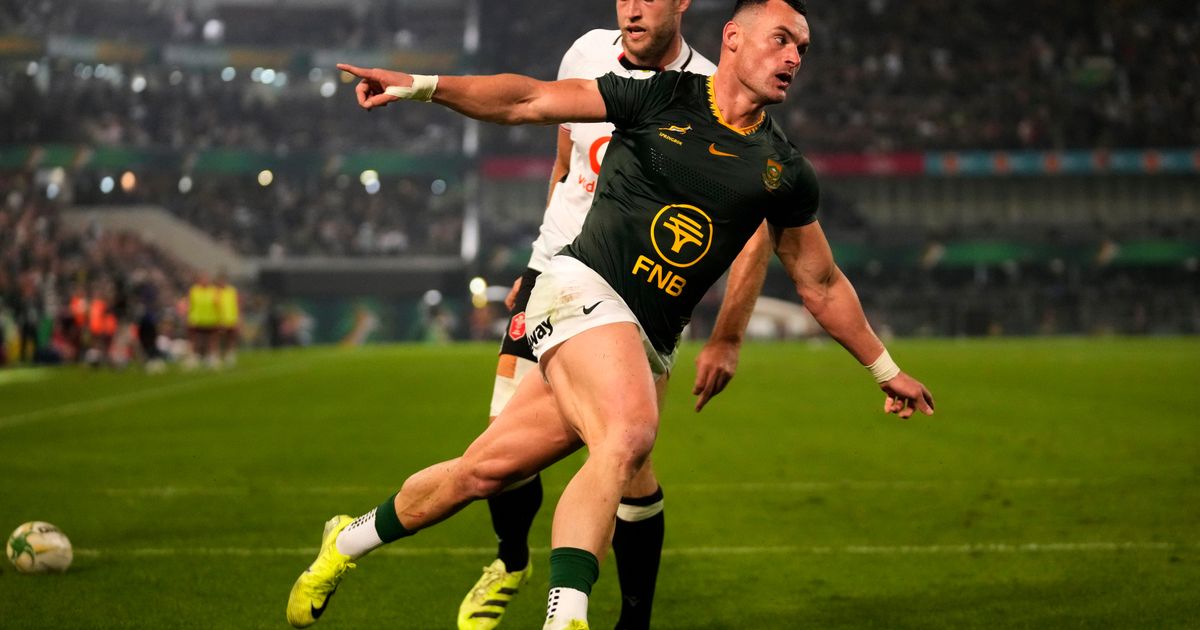 Springboks crush Wales 43-0 and stay unbeaten in Nations Championship