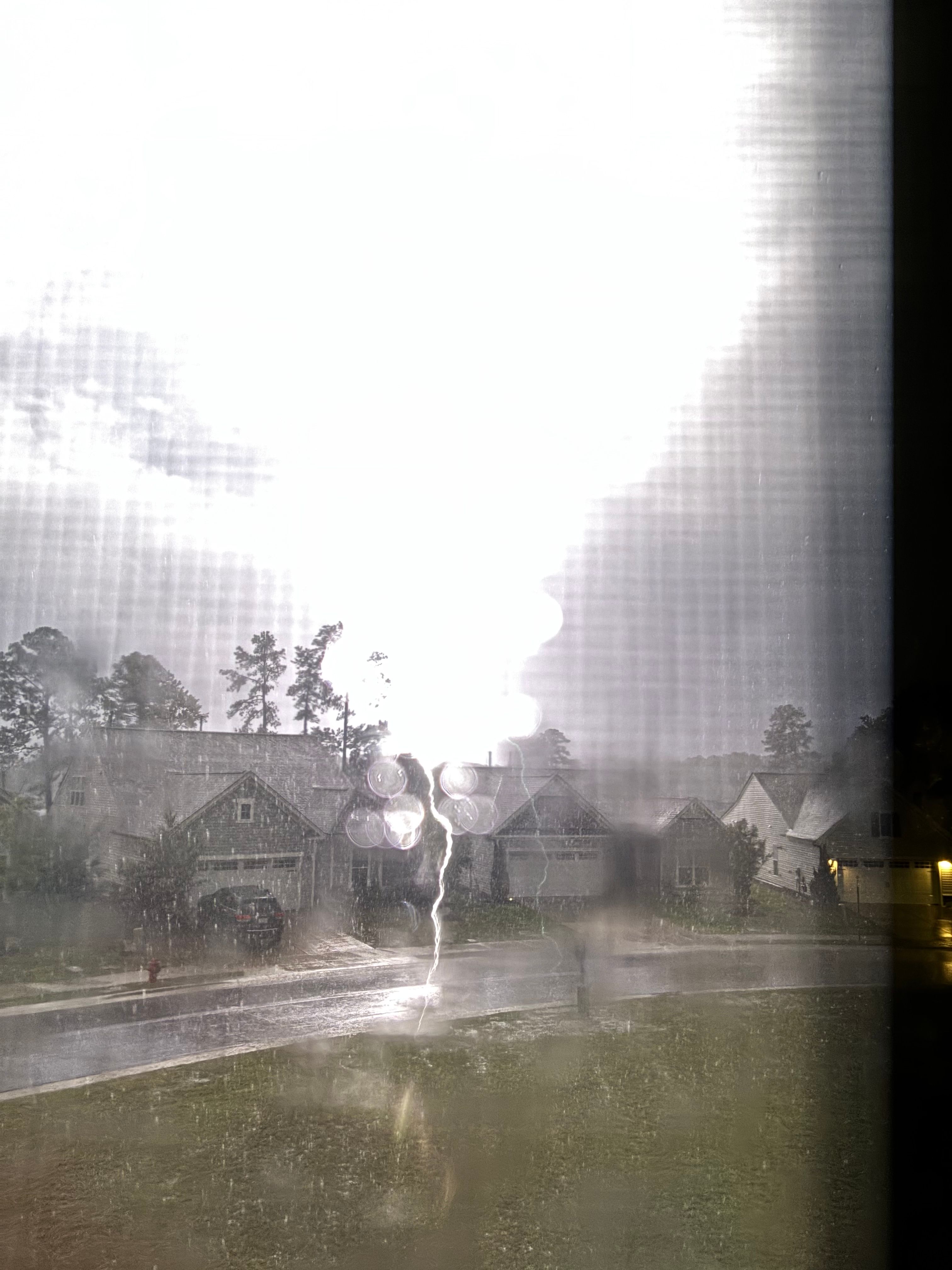 Man killed when tree falls on Wake County home during strong storms