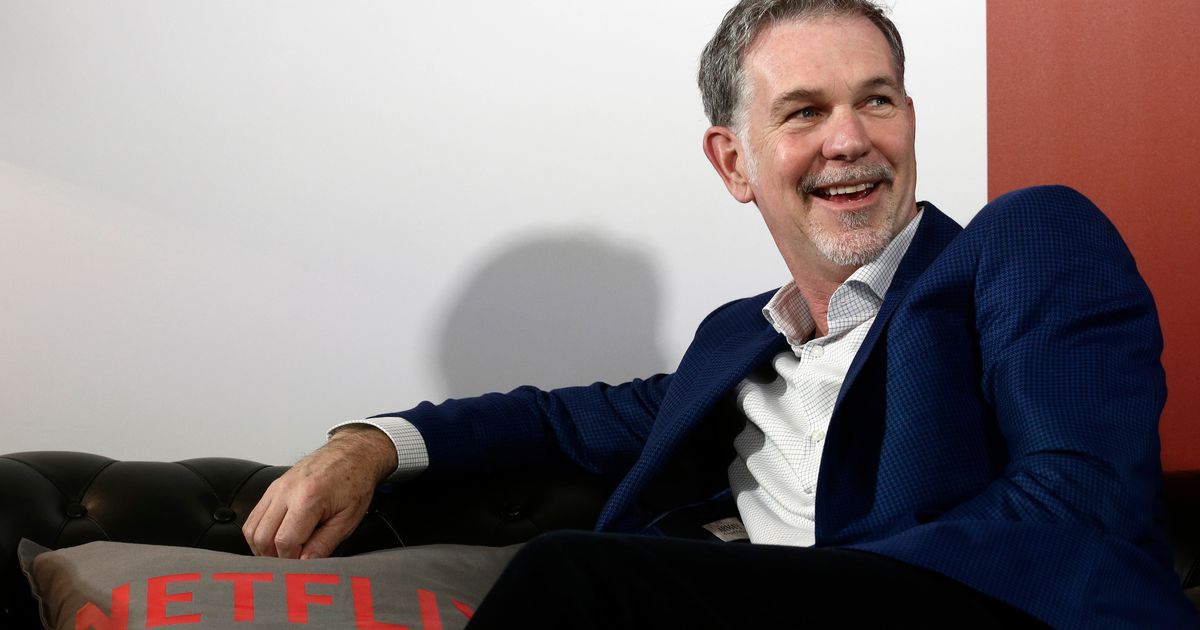 Netflix cofounder and chairman Reed Hastings to step down from board of directors