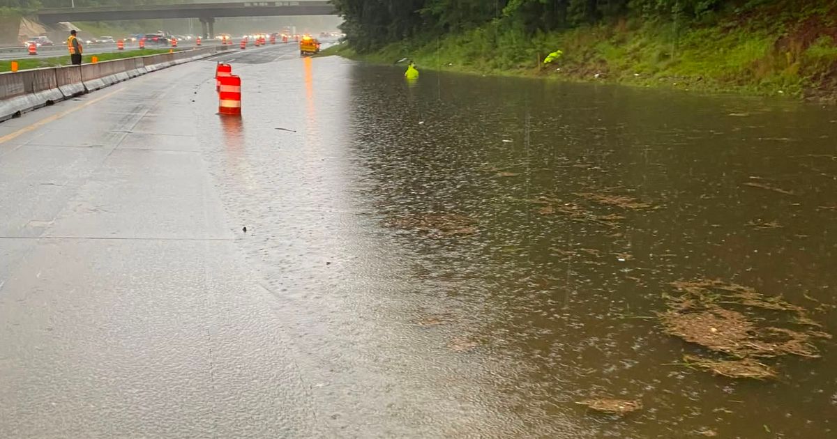 Flooding closes I-40 in Orange County, trees fall in Triangle, thousands lose power