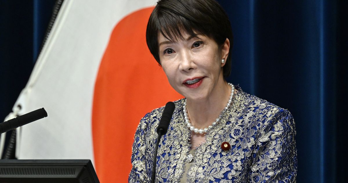 Japan's Takaichi says chores and makeup add hours to her workday, sparking debate on gender roles