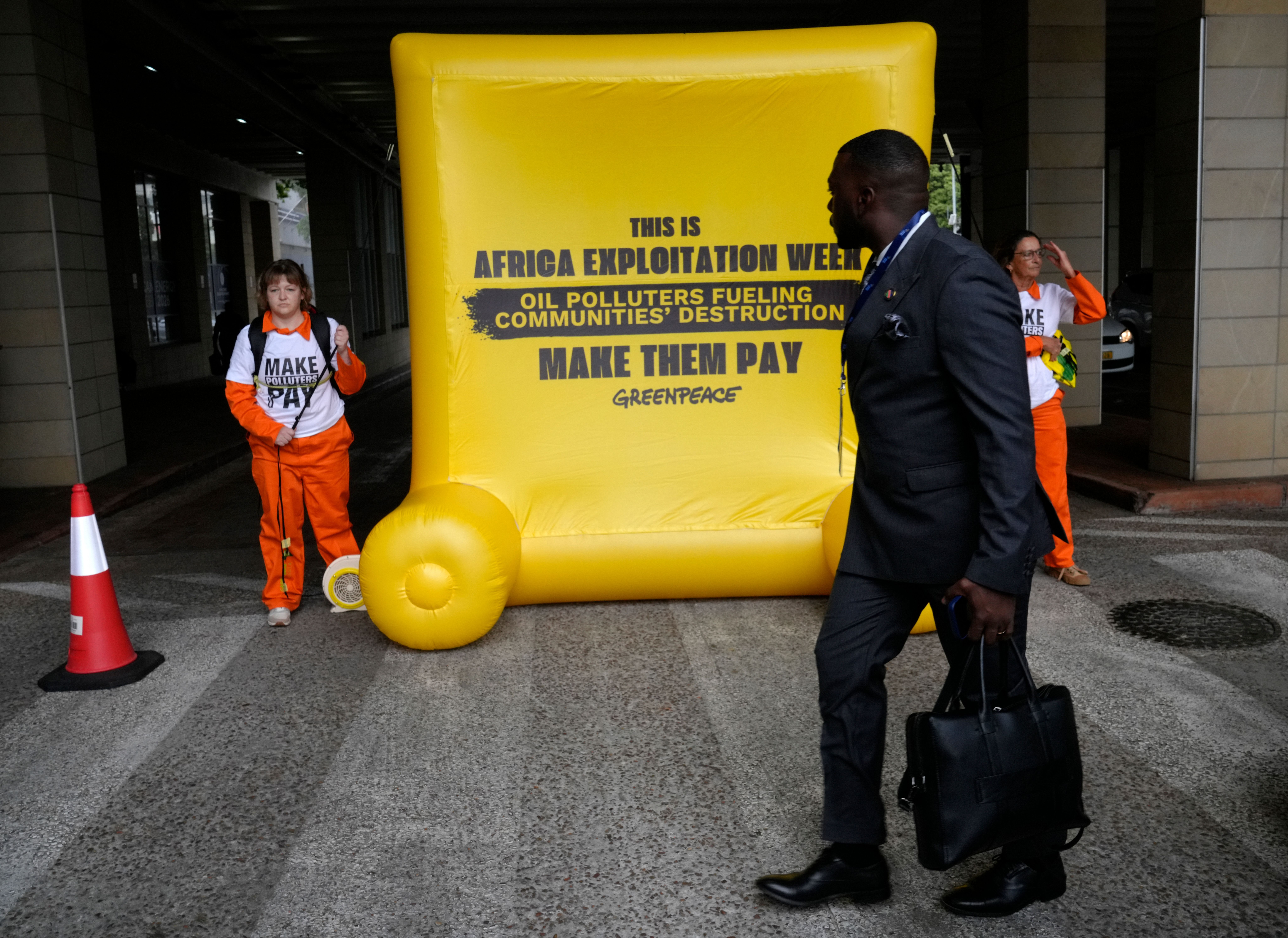 wral.com - MICHELLE GUMEDE — Associated Press - Environmentalists picket African Energy Week, urging an end to new oil and gas exploration