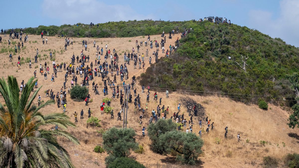 wral.com - AKRAM OUBACHIR — Associated Press - Moroccan security forces arrest nearly 300 migrants trying to reach Spain's Ceuta