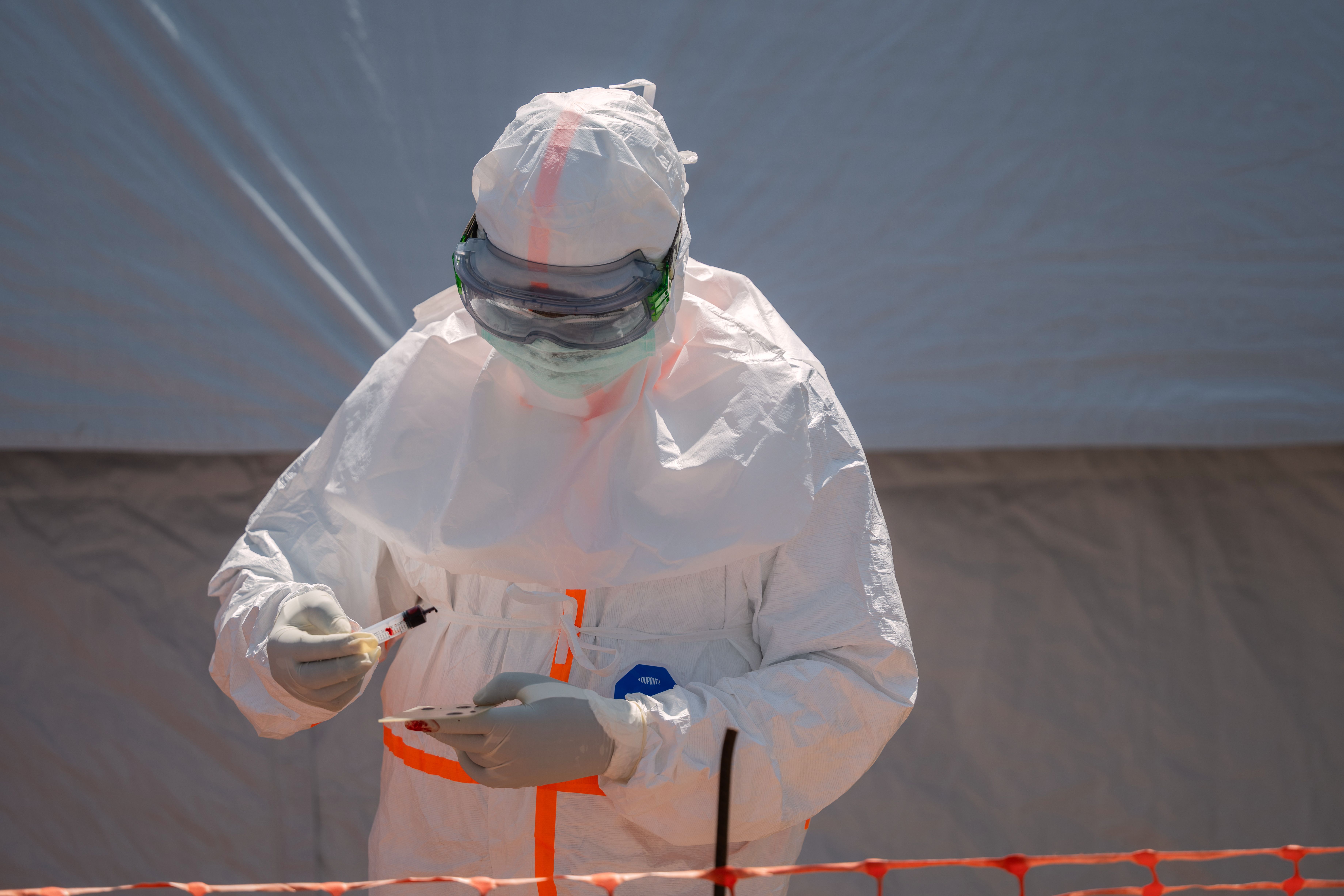 Congo Ebola workers strike