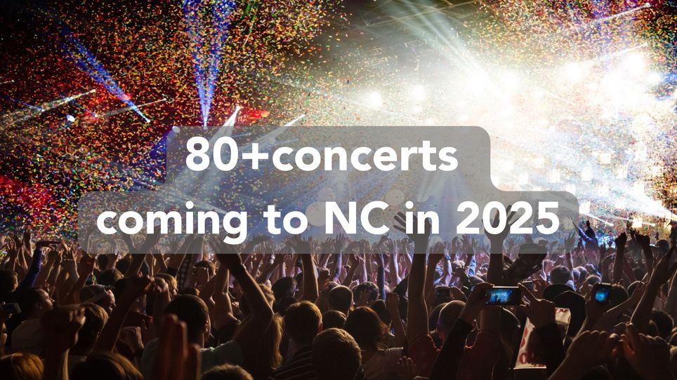 Top concerts coming to NC in 2025