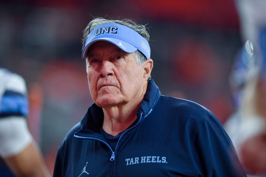 New offensive coordinator, quarterbacks as UNC Football opens second spring under Belichick