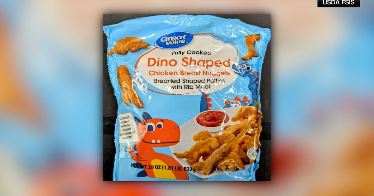 Dino nuggets sold at Walmart could contain high levels of lead