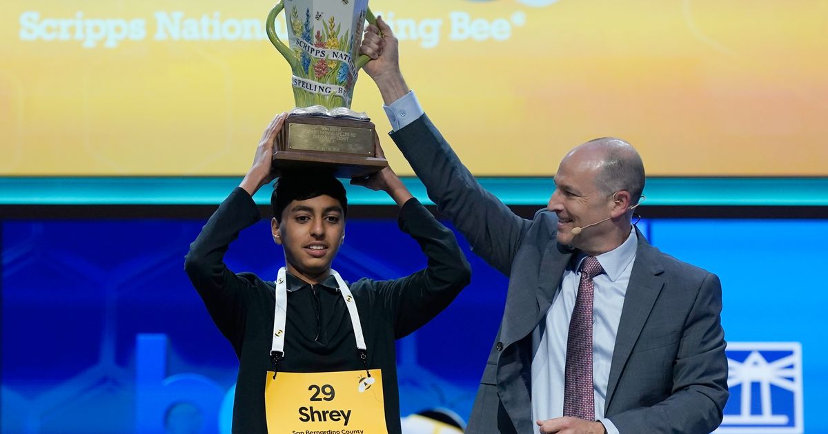 Shrey Parikh bounces back, battles nerves and dominates spell-off to win the National Spelling Bee